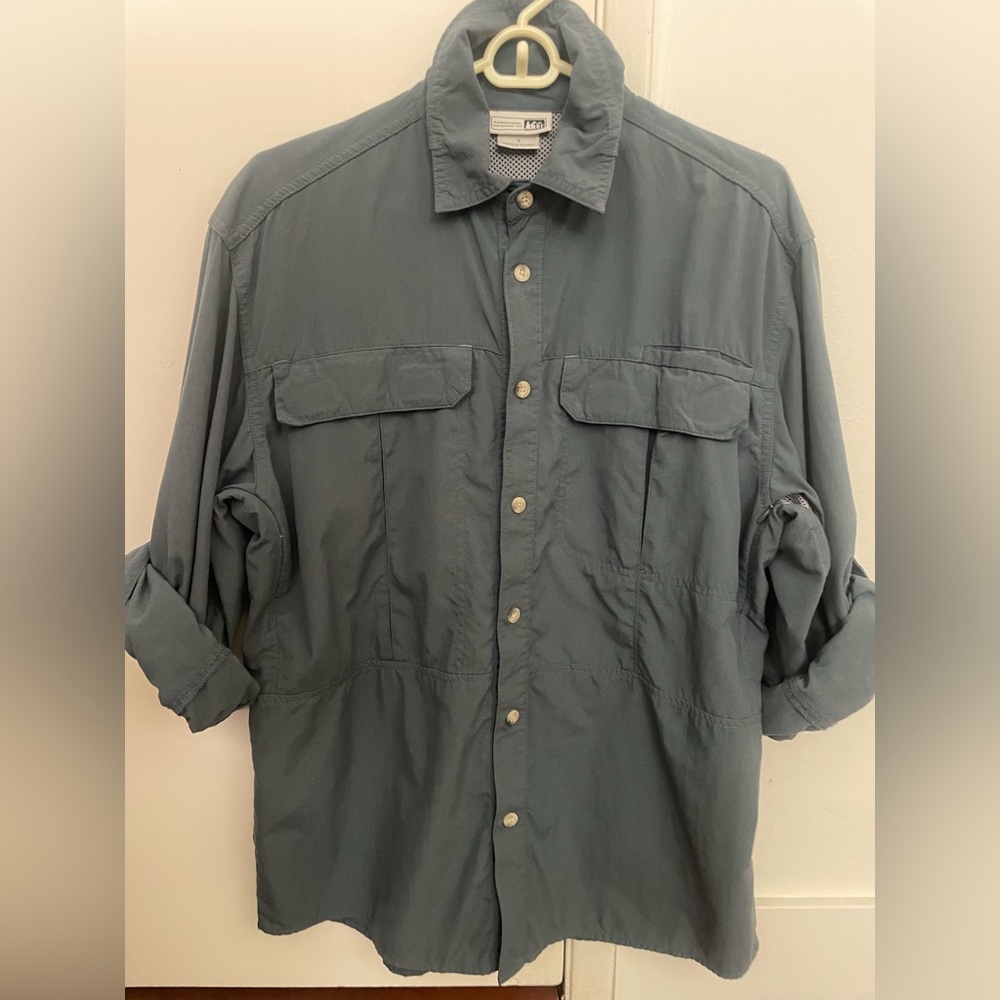REI Men’s Vented Hiking button up
